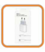 SZYBKA ŁADOWARKA DO IPHONE KOSTKA 20W + KABEL 1M / USB-C - IPHONE LIGHTING - obrazek 4