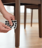 PODKŁADKI FILCOWE Samoprzylepne Pod Krzesła Meble Zestaw 133 szt Czarne - obrazek 9