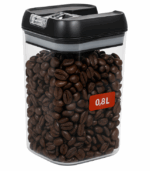 POJEMNIK NA ŻYWNOŚĆ 0,8L ORGANIZER DO PRZECHOWYWANIA KUCHENNY ZACISK 1 SZT