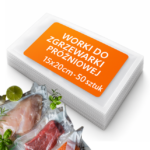 Folia Do Zgrzewarki 15x20cm Worki Moletowane Do Pakowania Próżniowego 50szt