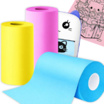 PAPIER TERMICZNY KOLOROWY 3 ROLKI WKŁADY DO MINI DRUKARKI DRUKUSIA ZESTAW